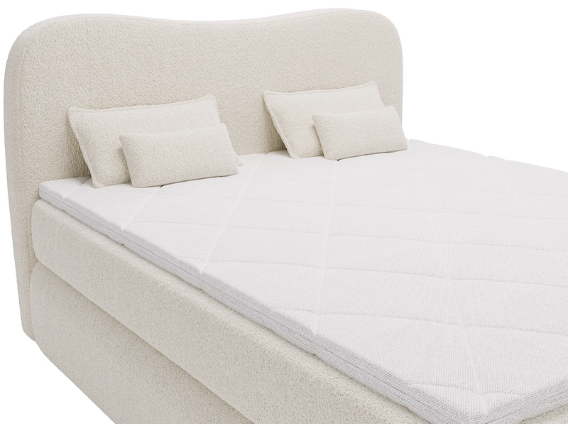 Boxspringbett CHLOE beige