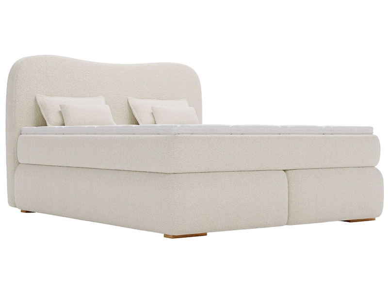 Boxspringbett CHLOE beige