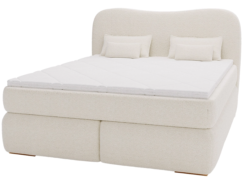 Boxspringbett CHLOE beige