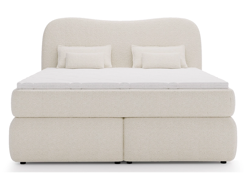 Boxspringbett CHLOE beige