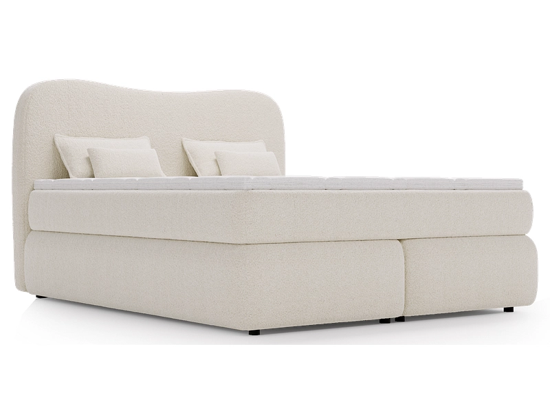 Boxspringbett CHLOE beige