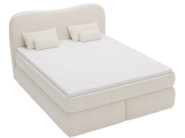 Boxspringbett CHLOE beige