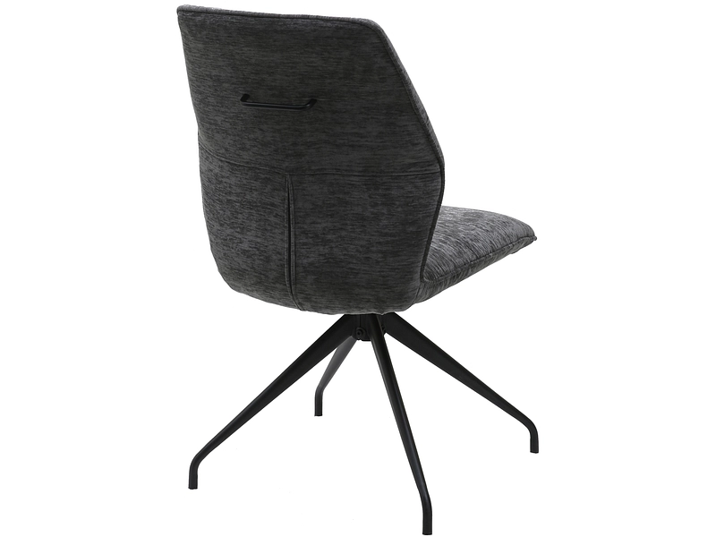 Sedia JULES tessuto antracite