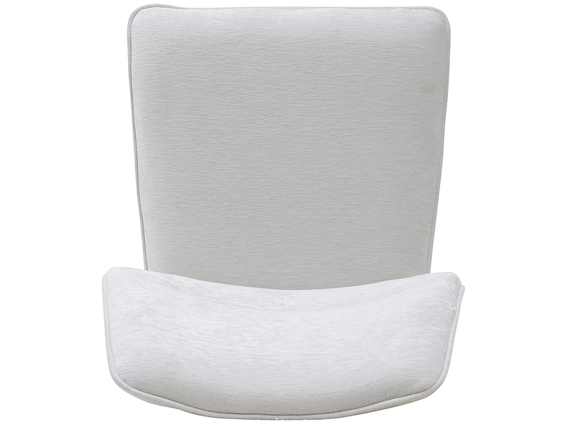 Sedia JULES tessuto bianco sporco