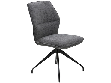 Sedia JULES tessuto antracite