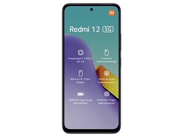 XIAOMI Redmi 12 schwarz 128GB 5G - Conforama CH