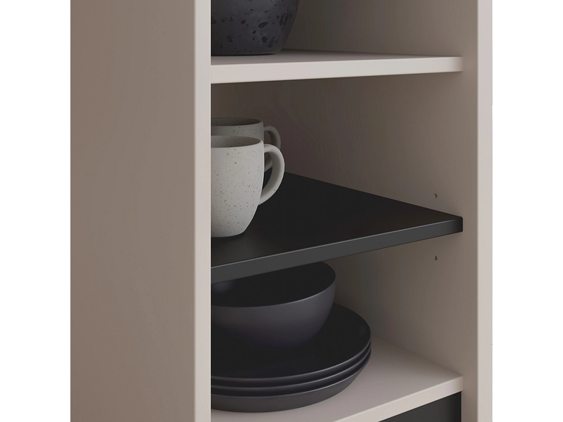 Îlot central VODOL panneau de particules beige