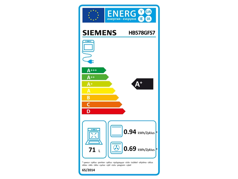 SIEMENS Forno incassabile