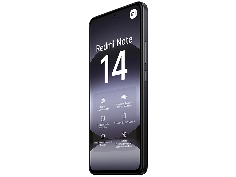 XIAOMI Redmi Note 14 schwarz