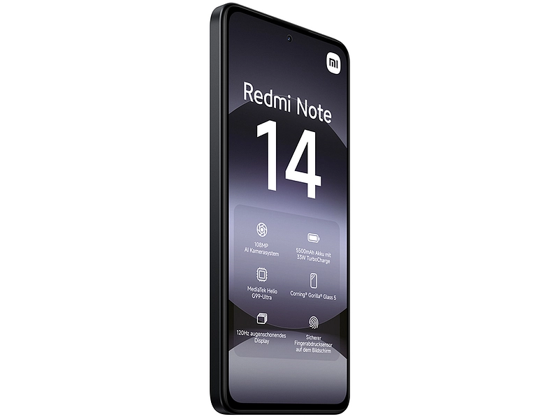 XIAOMI Redmi Note 14 schwarz