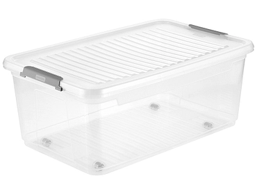 Contenitore con coperchio SELMA trasparente