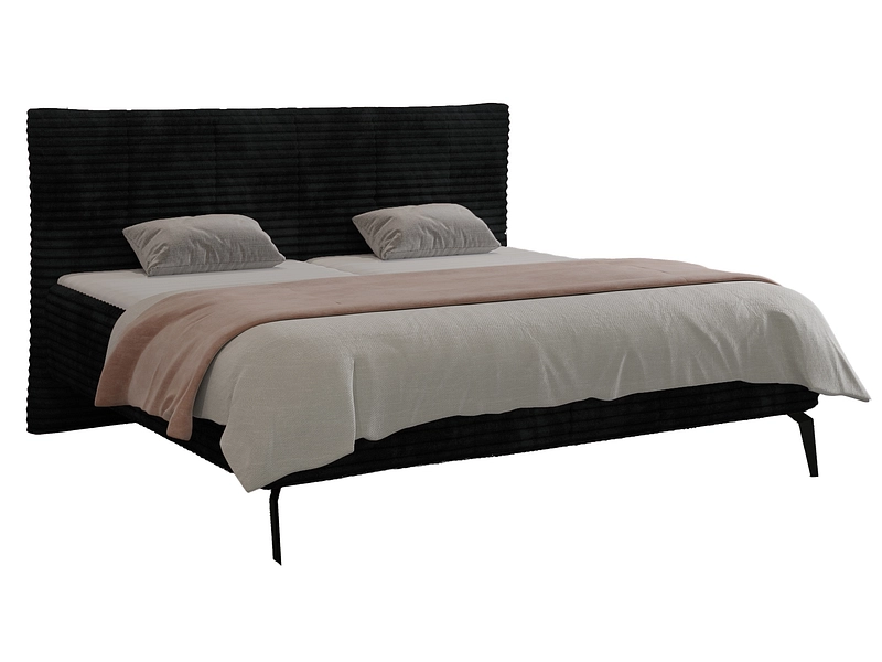 Boxspringbett MARTINA schwarz Boxspringbett MARTINA schwarz
