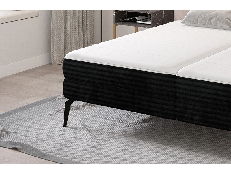 Boxspringbett MARTINA schwarz