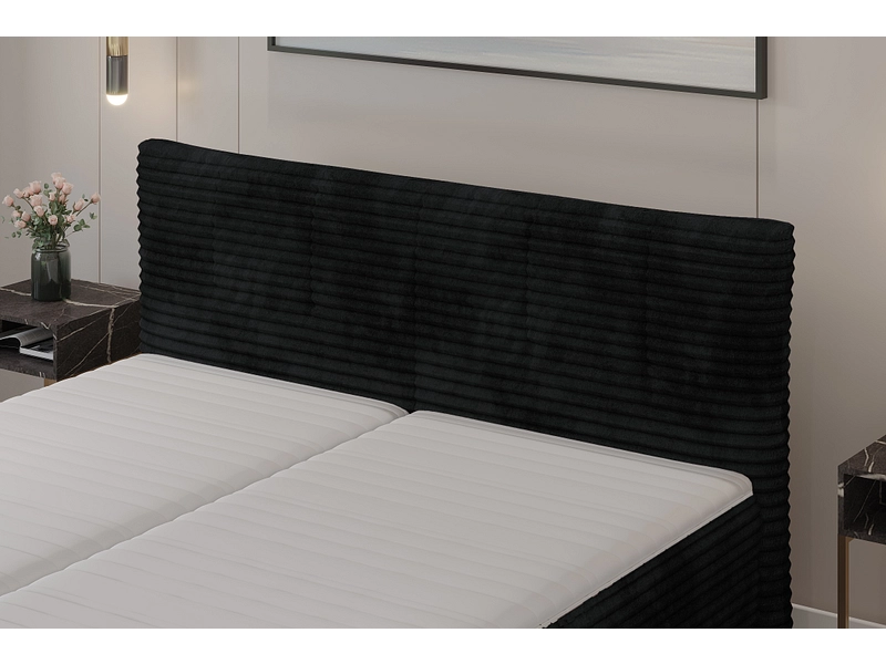 Boxspringbett MARTINA schwarz