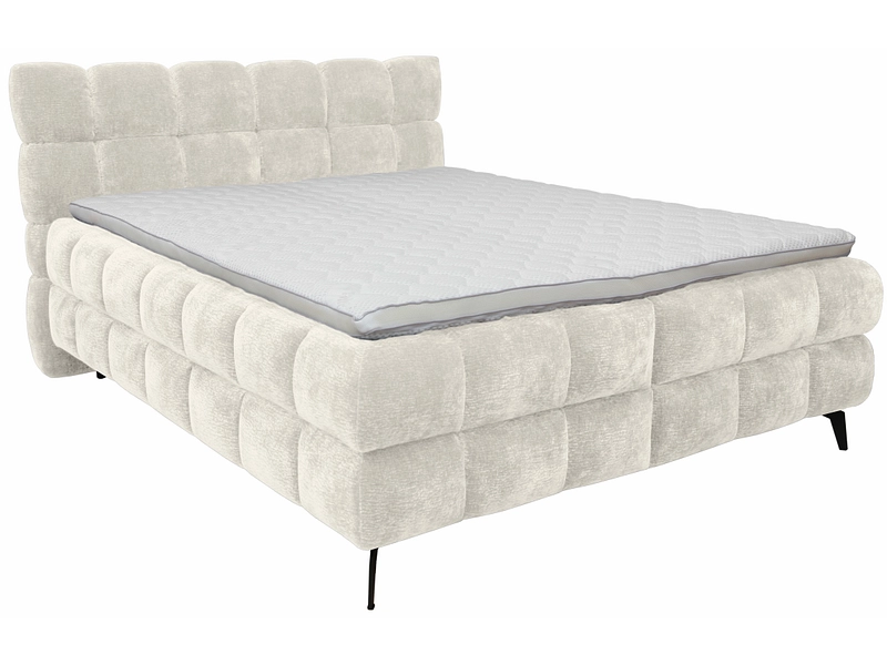 Boxspringbett BUBBLE beige Boxspringbett BUBBLE beige
