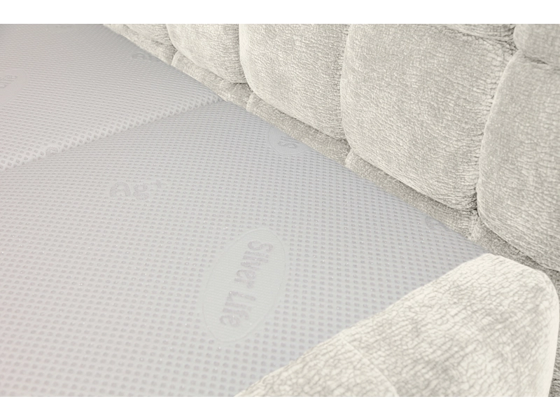 Boxspringbett BUBBLE beige