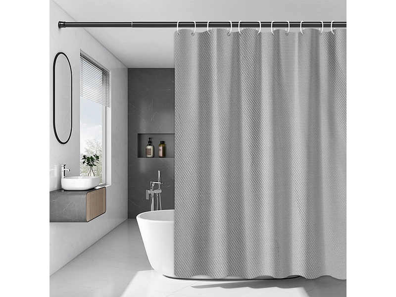 Duschvorhang MOLI hellgrau