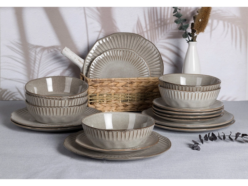Set vaisselle GLADYS grès