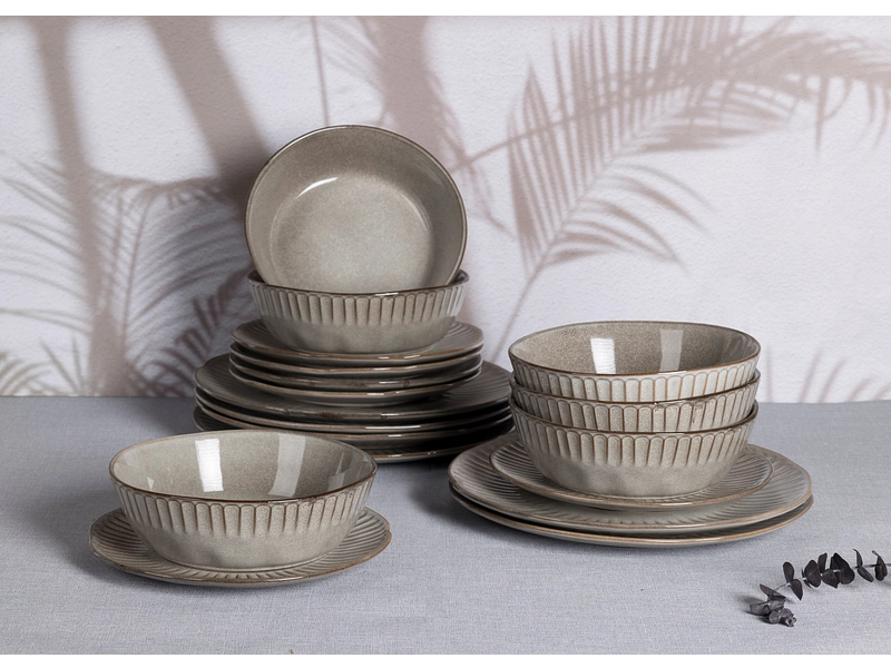Set vaisselle GLADYS grès