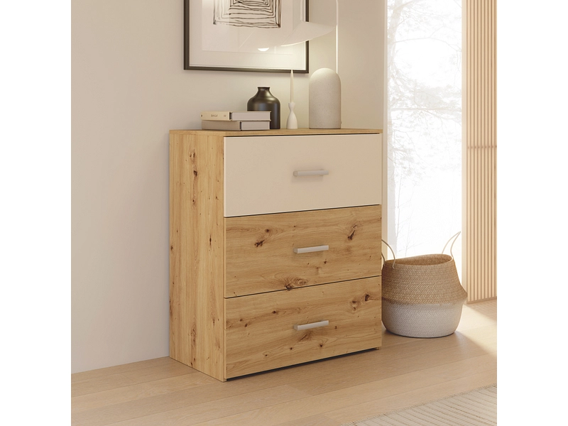 Commode TANAIA 3 tiroirs