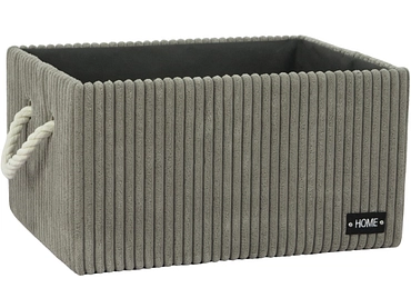 Panier de rangement HAMPER gris