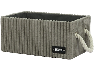 Panier de rangement HAMPER gris