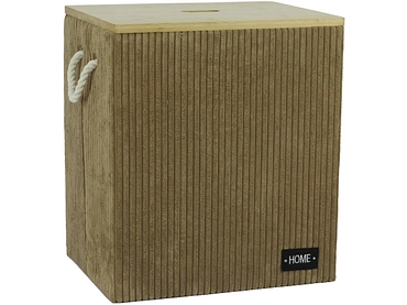 Panier à linge HUNDER brun