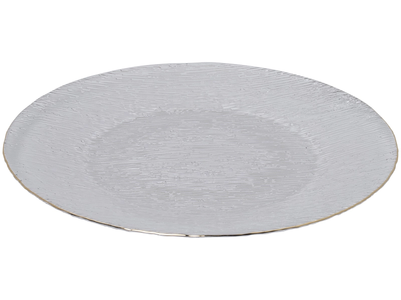 Präsentationsteller BEATRICE glas durchsichtig