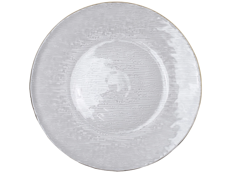 Präsentationsteller BEATRICE glas durchsichtig