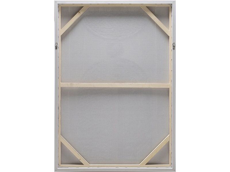 Toile texturée YOLAN 1 pièce gris