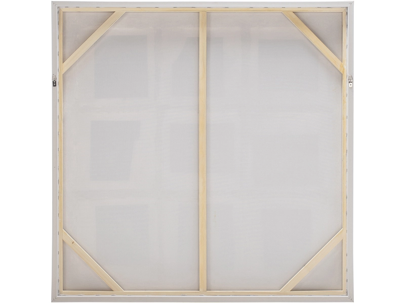 Toile texturée INDIA 1 pièce blanc