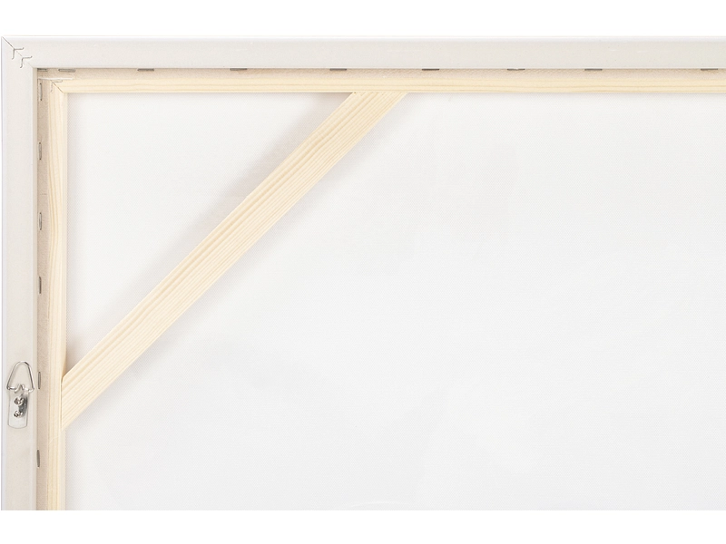 Toile imprimée et peinte main NORI 1 pièce multicolore