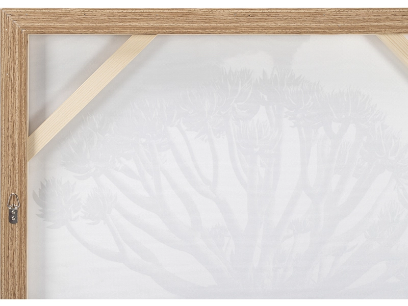 Bedruckte und handbemalte Leinwand CASSIA 1 Stück schwarz Bedruckte und handbemalte Leinwand CASSIA 1 Stück schwarz