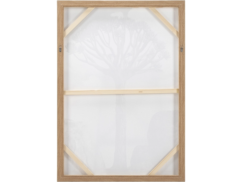 Bedruckte und handbemalte Leinwand CASSIA 1 Stück schwarz Bedruckte und handbemalte Leinwand CASSIA 1 Stück schwarz