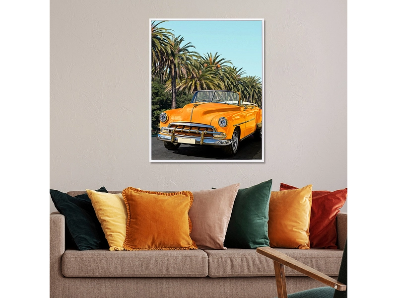 Toile imprimée ROVER 1 pièce multicolore