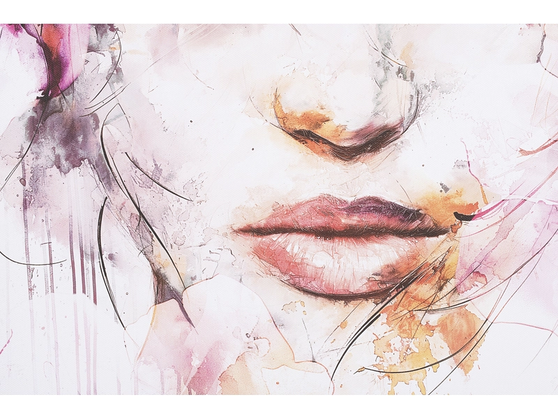 Toile imprimée AYA 1 pièce multicolore