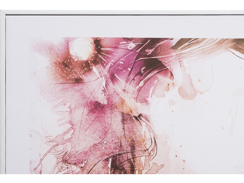 Toile imprimée AYANNA 1 pièce multicolore