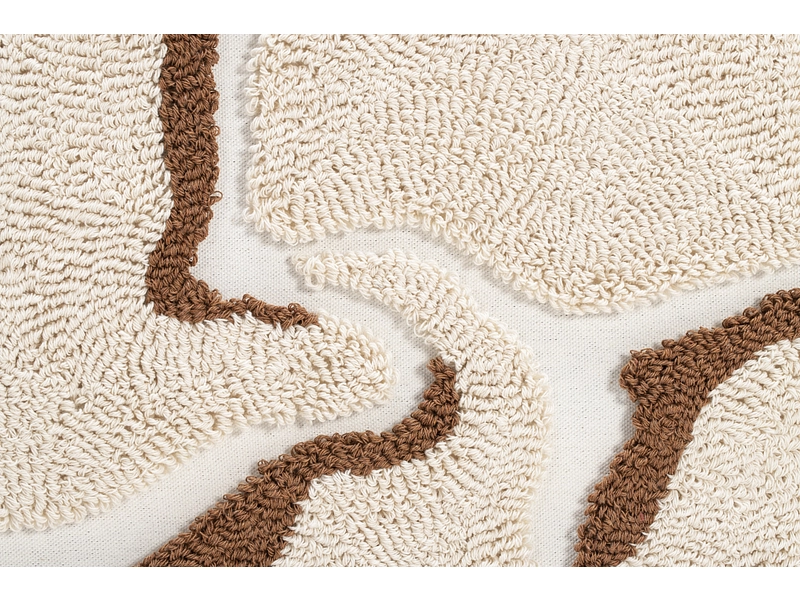 Getuftete Leinwand GABIN 1 Stück mehrfarbig