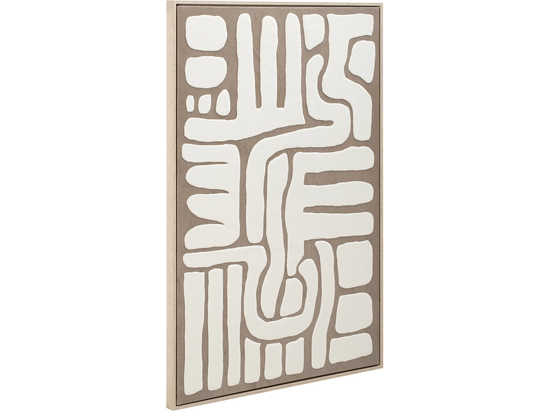 Toile texturée BAKU 1 pièce multicolore