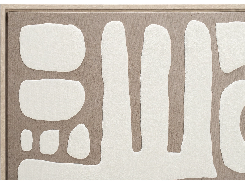 Toile texturée BAKU 1 pièce multicolore