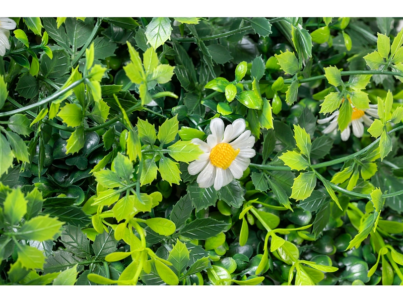 Stabilisiertes Pflanzen Gemälde TROPIC 1 Stück polyäthylen grün