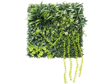 Stabilisiertes Pflanzen Gemälde TROPIC 1 Stück polyäthylen grün