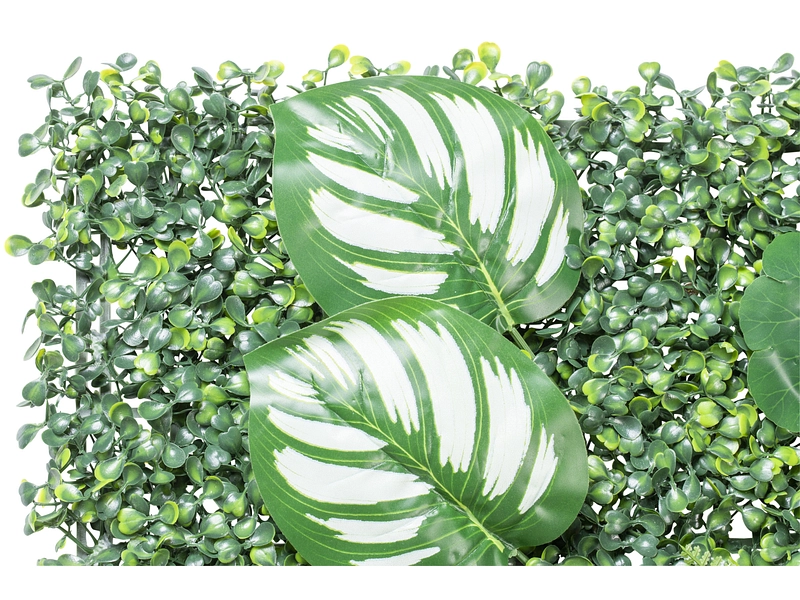 Stabilisiertes Pflanzen Gemälde TROPIC 1 Stück polyäthylen grün