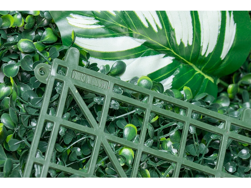 Stabilisiertes Pflanzen Gemälde TROPIC 1 Stück polyäthylen grün