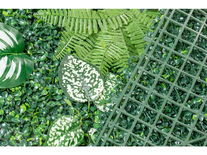 Stabilisiertes Pflanzen Gemälde TROPIC 1 Stück polyäthylen grün