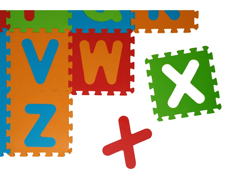 Kinderteppich ALPHABET