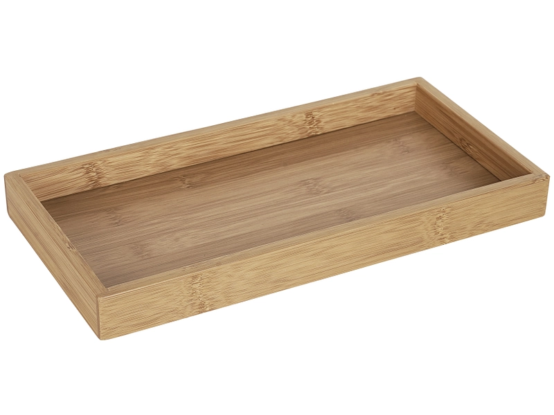 Set de 2 plateaux de service YAN bois naturel