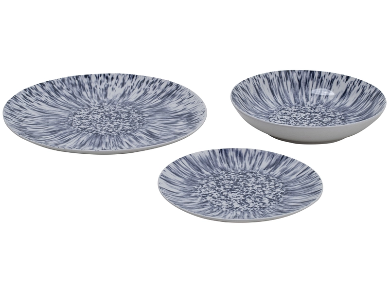 Geschirrset HILONA Porzellan