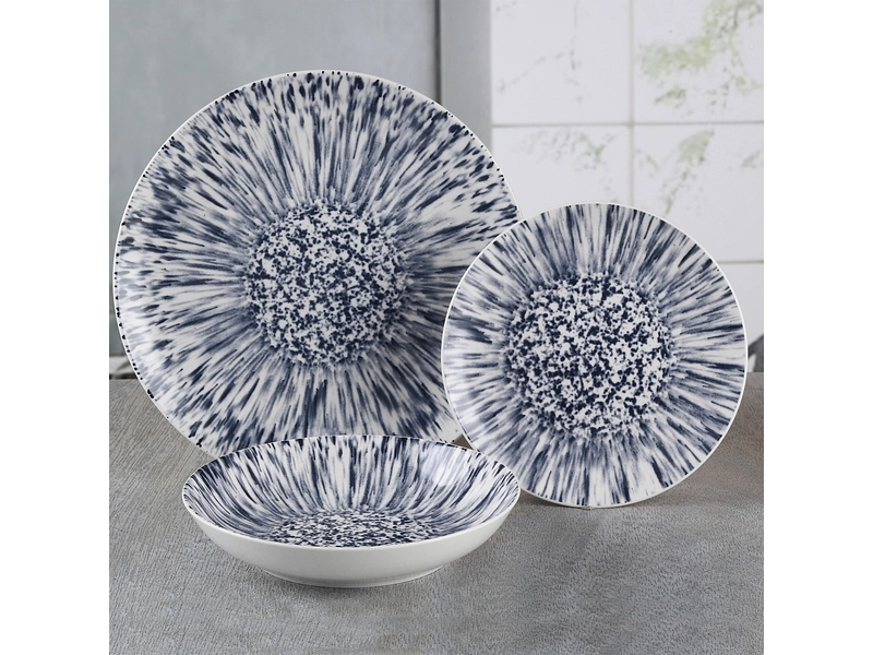 Geschirrset HILONA Porzellan