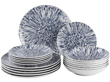 Geschirrset HILONA Porzellan